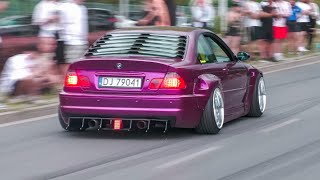 TUNER Cars leaving a Carshow 22 [upl. by Natsreik]