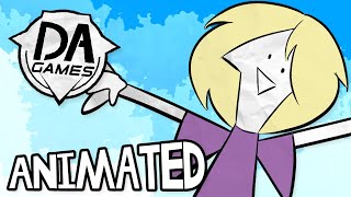 I GLUED MY HANDS TOGETHER  DAGames Animated Ft ChichiAi [upl. by Inez]