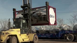 Odyssey Logistics  Chemical Bulk Intermodal ISO Tank Overview [upl. by Eedia]