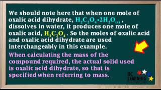 WCLN  Concentration Problem  1  Chemistry [upl. by Bronwyn177]