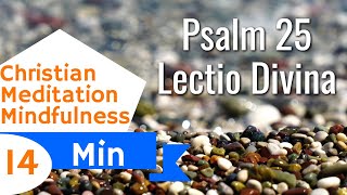 Psalm 25 Lectio Divina Mindful Guided Christian Meditation [upl. by Procora]