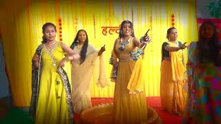 Chalka Chalka re Haldi Function Dance Performance arveshkishaadi [upl. by Hsitirb]