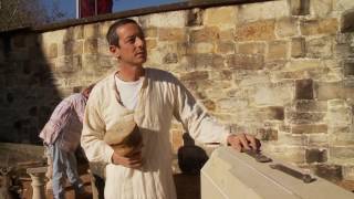 Traditional stonemason discusses his craft [upl. by Follmer]