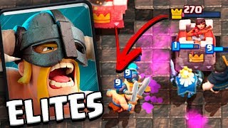 BÁRBAROS DE ELITE VENCENDO NO CLASH ROYALE [upl. by Nellad]