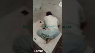 Master bathroom tiles fixing foryou tiles shorts youtubeshorts construction luxurious [upl. by Jillene]