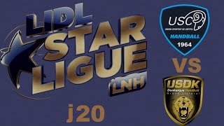 Créteil VS Dunkerque Handball LIDL STARLIGUE j20 [upl. by Une]