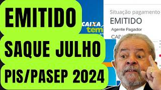 FINALMENTE PISPASEP EMITIDO PARA SAQUE NA CARTEIRA DE TRABALHO DIGITAL  PAGAMENTOS ABONO SALARIAL [upl. by Akimyt]