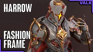 Harrow Fashion Frame  Warframe [upl. by Arral]