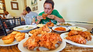 The Best FRIED CHICKEN in America 🍗 Soul Food at Willie Mae’s in New Orleans [upl. by Sokul562]