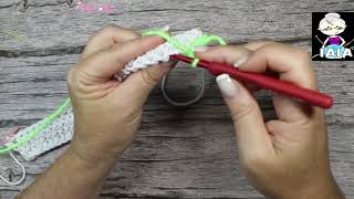 Tutorial on how to crochet a twiddle muff by Cukicrochet and IAIA [upl. by Akieluz]