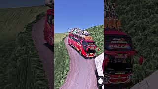 Deadliest Roads 016 eurotrucksimulator2 eurotruck automobile dangerousplaces ets2busdriving [upl. by Anirrehs]