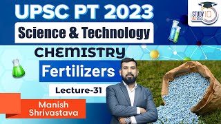 Chemistry  Fertilizers Lecture 31 By Manish Shrivastava [upl. by Asert]