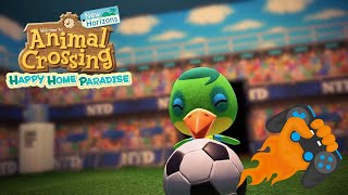 A Futsal Fortress  Jitters  Animal Crossing Happy Home Paradise [upl. by Sholem]