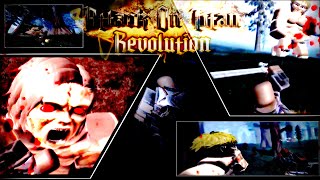 THIS HANDS DOWN IS THE NEW Best AOT Game Out There  ATTACK ON TITAN REVOLUTION [upl. by Liu]