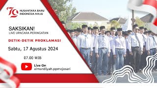 Live Upacara HUT RI Ke79 Yayasan Pondok Pesantren AlMardliyah Mojosari [upl. by Drugi]