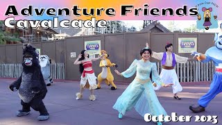 Disney Adventure Friends Cavalcade  Magic Kingdom Character Cavalcade  October 2023 [upl. by Sisco]