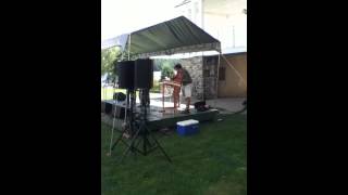 23rd Adirondack Folk Music Festival Dan Duggan Hammered Dulcimer Solo 81212 [upl. by Atronna]