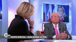 JeanMarie Le Pen invité spécial de C à vous  01122014 [upl. by Ayidan]