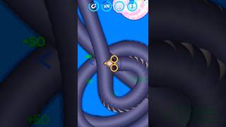 Snake worm io game 🎯viraltrandingshortsgaming [upl. by Assiruam]