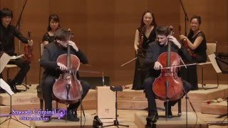 2CELLOS  Smooth Criminal Live at Suntory Hall Tokyo [upl. by Kcirderfla]