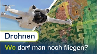 AN DIESEN ORTEN ist DROHNE fliegen noch erlaubt  Anleitung [upl. by Polard107]