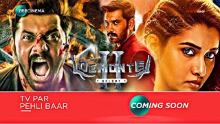 Demonte Colony 2  World Television Premiere  On Zee Cinema  Hindi OTT amp Satellite Premiere Update [upl. by Matteo]