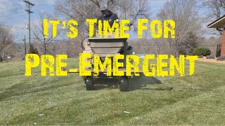 Fescue Lawn Spring PreEmergent amp Fertilizer Tips And Tricks [upl. by Denys76]