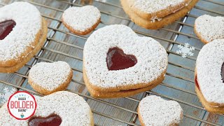 Classic Austrian Linzer Cookies [upl. by Zanahs]