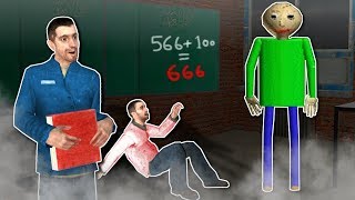 BALDIS BASICS ABANDONED SCHOOL  Garrys mod Gameplay  Gmod Baldi Survival [upl. by Spring]