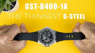 THE THINNEST GSTEEL CASIO GSHOCK GSTB4001A [upl. by Berg]