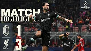 Champions League comeback in the San Siro AC Milan 13 Liverpool  HIGHLIGHTS [upl. by Ynnus]