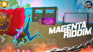 FREE FIRE MONTAGE MAGENTA RIDDIM  Best Edited FF Headshots Highlights  DJ SNAKE  CYPHERDADA [upl. by Lura]