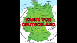 KARTE VON DEUTSCHLAND [upl. by Raual521]