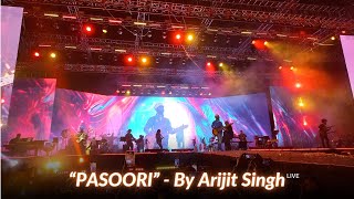 Pasoori Song By Arijit Singh  Live  Ahmedabad 2022 [upl. by Edgell]