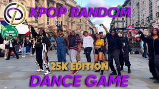 KPOP IN PUBLIC LONDON KPOP RANDOM DANCE 25k EDITION  ODC [upl. by Emyaj]