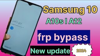 Samsung a10 a10s frp bypass 2024 Samsung galaxy a10 google account bypass [upl. by Janos944]