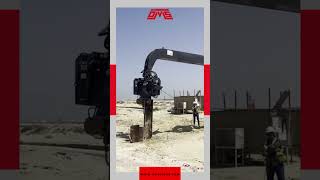 OMS OVR vibrohammers for excavator [upl. by Ymmaj]