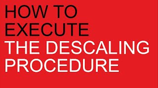 MaraX PL62X  LELIT Bianca PL162T How to execute the descaling procedure [upl. by Cichocki943]