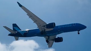 INAUGURAL FLIGHT Breeze Airways A220300 N229BZ Landing at San Diego International Airport [upl. by Aisila71]