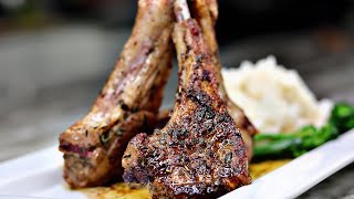 Garlic and Herb Crusted LAMB CHOPS RECIPE Very Delicious amp Juicy [upl. by Norvol]