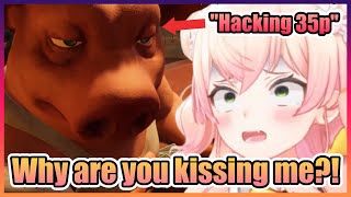 A SelfProclaimed 35P Hacker Joined Nenes Lobby and Kissed Her【Hololive】 [upl. by Ettennat]