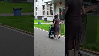 Lightweight walker and rollator walker rollator elderly wheelchair healthcare care disabled [upl. by Tebasile]