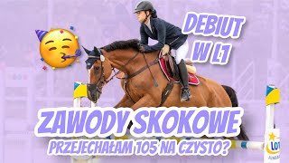 DEBIUT W L1🥳ZAWODY SKOKOWE💜 [upl. by Yrad]