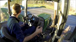 John deere 6620 SOUND  GoPro [upl. by Ymmas]