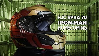 HJC RPHA 70 IRON MAN Homecoming [upl. by Curkell265]