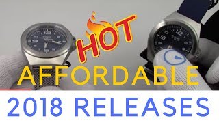 Baselworld Hot New Releases from Traser  37mm Swiss Affordable Watches [upl. by Torruella]