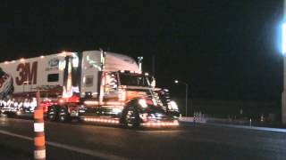 2012 Las Vegas Nascar Hauler Parade [upl. by Vachil811]