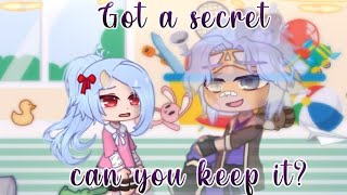 got a secret can you keep it meme  ghost Oboro Shirakumo AU  bnha  mha  gacha club [upl. by Gussie]