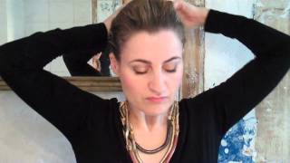 TUTORIEL  comment réaliser une coiffure coque en 4 minutes [upl. by Mattson62]