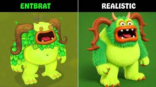 My Singing Monsters VS Realistic  My Singing Monsters [upl. by Sessylu583]